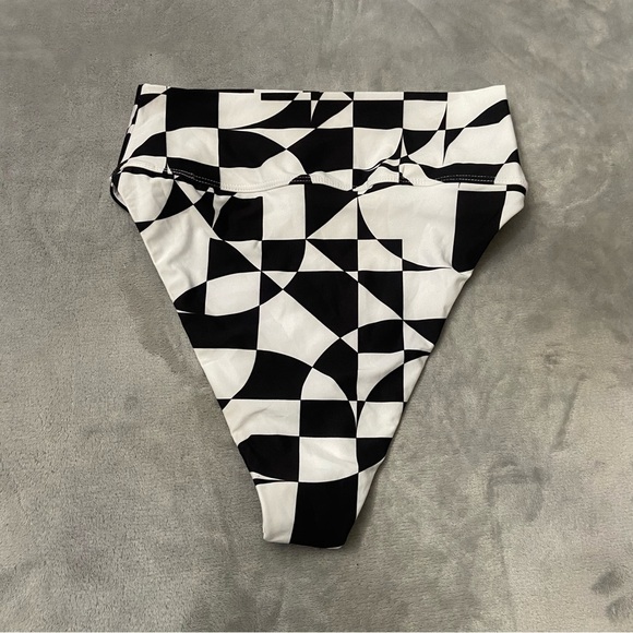 New! Beach Riot 70s Geometric Print Highway Bikini Bottom 24960 - Picture 8 of 9